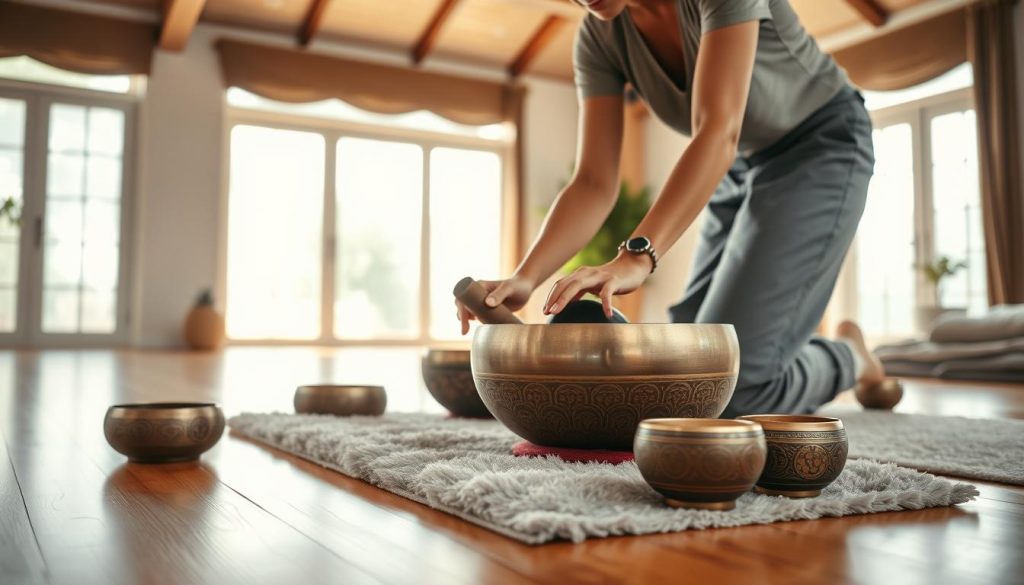 Massage sonore aux bols tibétains : comment ça fonctionne