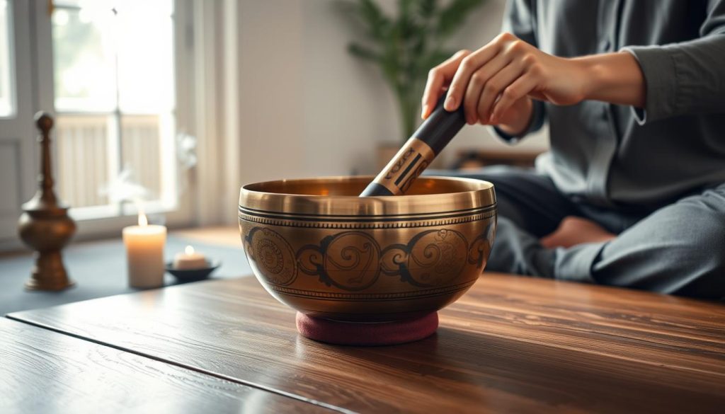 Comment se servir d'un bol tibétain correctement